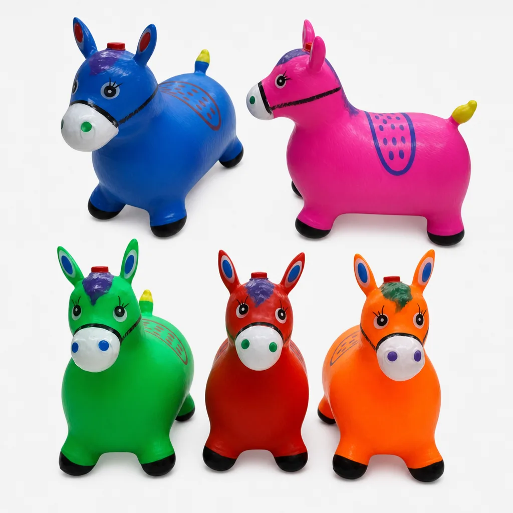 Caballito inflable con sonido