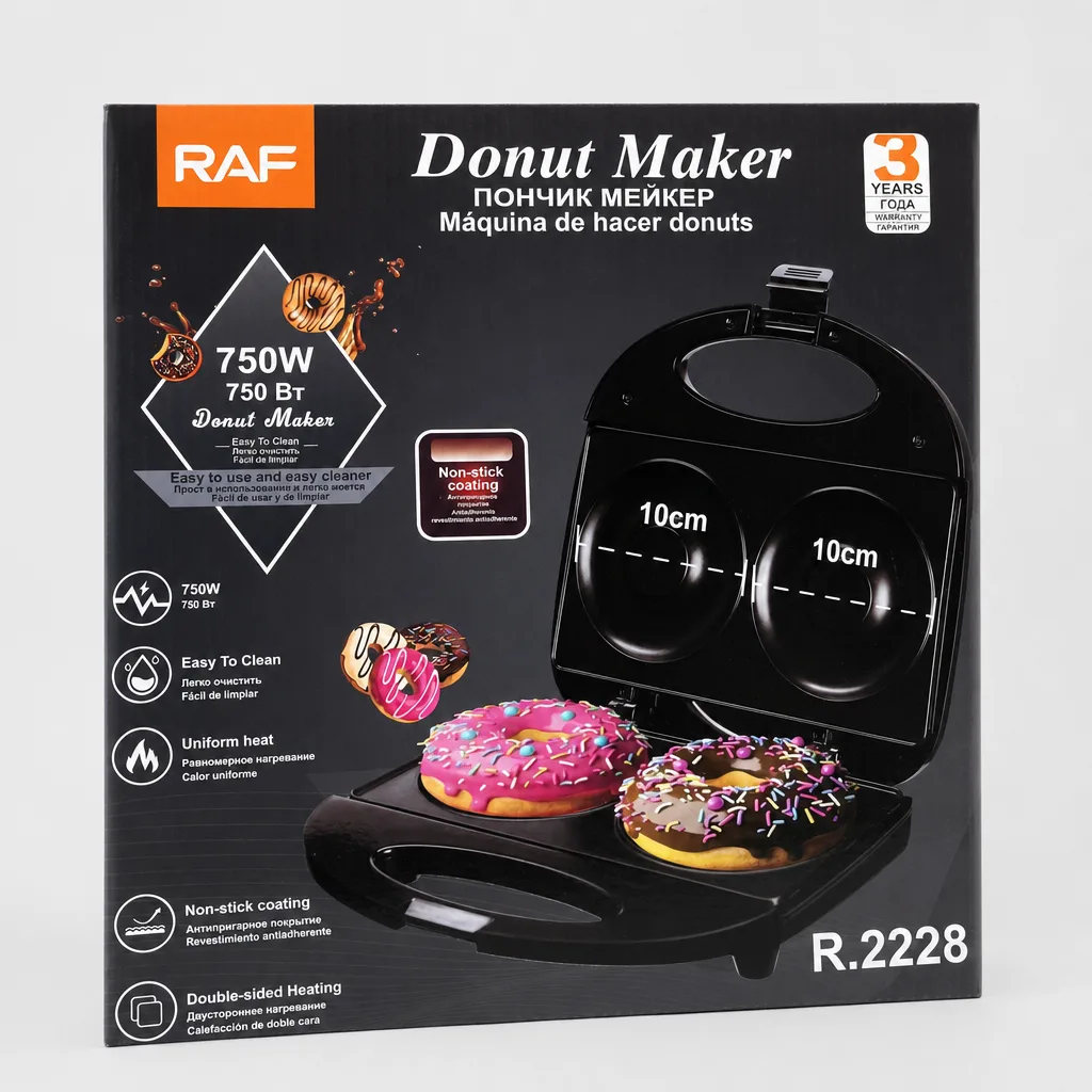Máquina para donuts RAF 750W